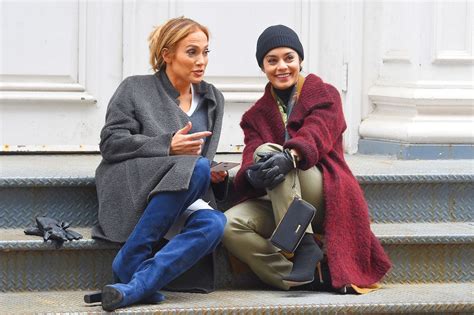 Jennifer Lopez And Vanessa Hudgens Filming Reshoots For Second Act