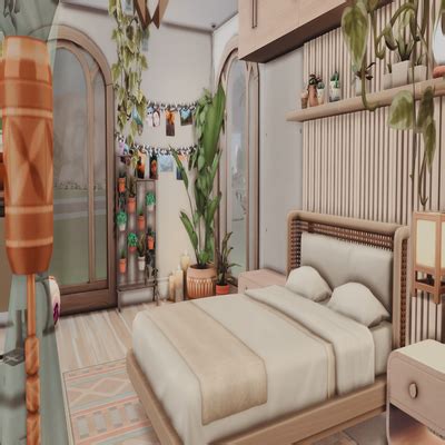 BOHO BEDROOM - The Sims 4 Rooms / Lots - CurseForge