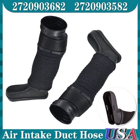 Air Intake Inlet Duct Hose Left Right Fit Mercedes Benz W W