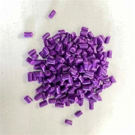 Colored Purple Reprocessed Pp Granules For In Making Pipe Grade A