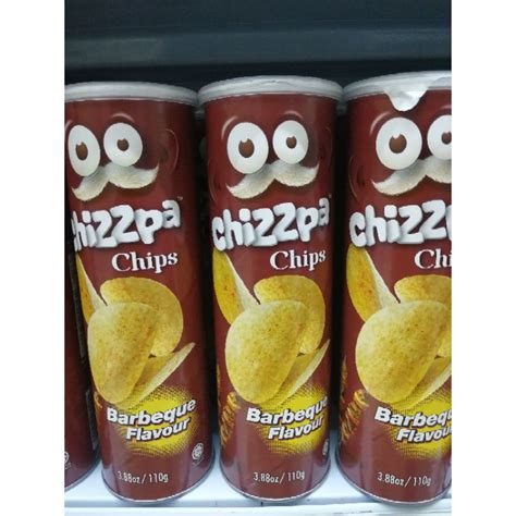 Ready Stock Chizzpa Potato Chips Bbq Original Hot And Spicy