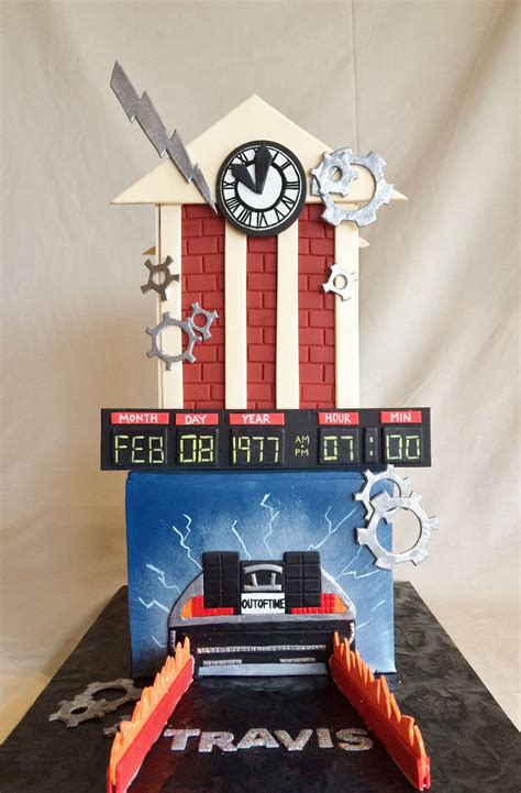 Welcome Back To The Future Party Back To The Future Cake 80s