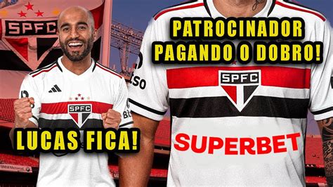 SUPERBET CHEGANDO NO SÃO PAULO FC E LUCAS MAIS PERTO DE PERMANÊNCIA