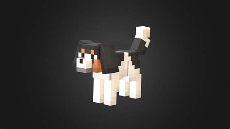 Cavalier Kings Charles Spaniel Minecraft Model 3d Model By Jessdragon12 [6227f72] Sketchfab