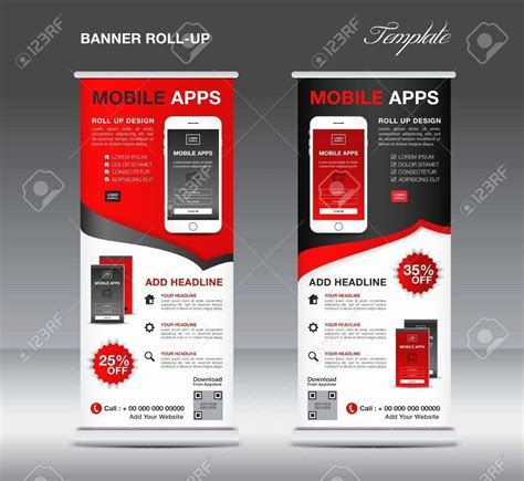 Retractable Banner Design Templates Professional Template Inspiration