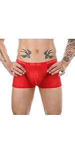 Banana Bucket Men S Sexy Lingerie Cotton Tie Rope Cute Boxer Brief Underwear Panties Us S