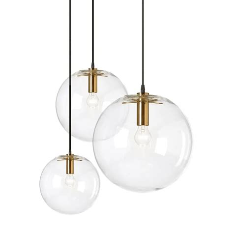 Hanging 100mm 150mm 200mm Globe Ball Lighting Covers Sphere Shade Glass