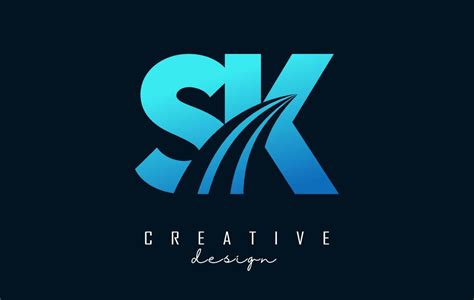 letter sk logo vector art icons  graphics