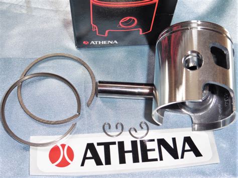 Piston bi segments ATHENA Ø46mm for kit 70cc Ø46mm axle 10mm and 12mm