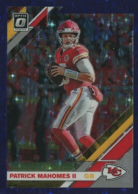 Patrick Mahomes Ii Optic Fotl Purple Stars Psa Price