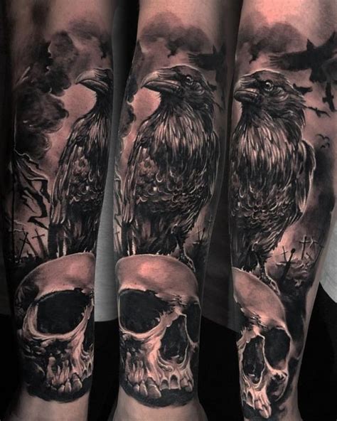 Viking Tattoo Sleeve Skull Sleeve Tattoos Half Sleeve Tattoos For