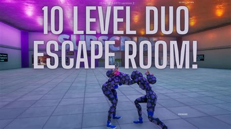 10 Level Duo Escape Room 2524 1873 6973 By Syler22 Fortnite Creative