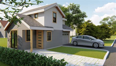 Quacent Two Bedrooms Small Residential Tiny Prefab Sips House Modular Villa Casa Prefabricated