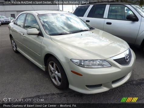 Pebble Ash Metallic Mazda Mazda S Sport Sedan Beige Interior