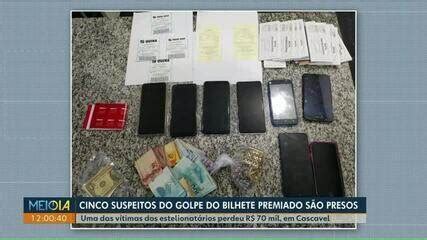 Cinco pessoas são presas em Cascavel por aplicar golpe do bilhete