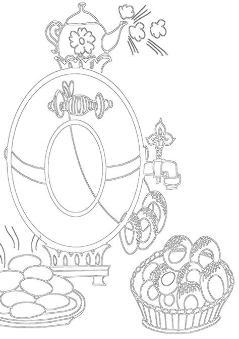 Раскраски, бублик еда. Распечатать раскраски. интересные раскраски ...