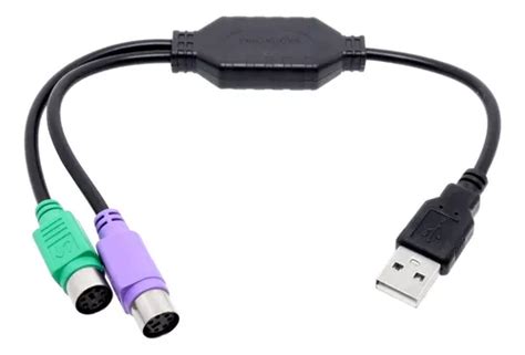 30 cables adaptadores USB Ps2 de 2 puertos para teclado y ratón