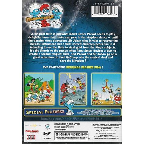 Dvd The Smurfs And The Magic Flute 1976 Original Full Length