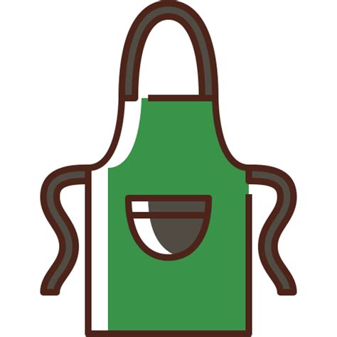 Apron Generic Color Omission Icon