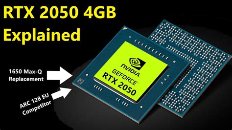 Nvidia Rtx 2050 4gb Explained Targeting Intel Arc 128 Eu Named To Replace The 1650 Max Q