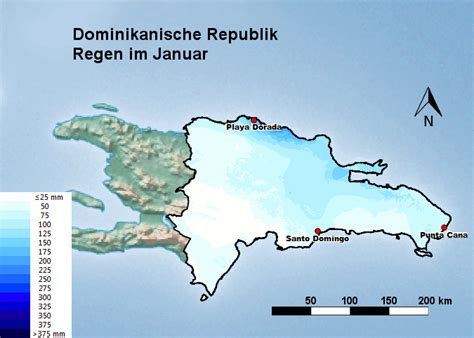 Dominikanische Republik Wetter Klima Klimatabelle Temperaturen Und