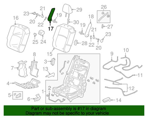 Thr A Zc Armrest Honda Odyssey Honda Parts Online