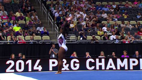 Simone Biles The Biles 2015 Atandt American Cup Nbc Youtube