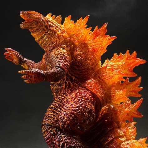 Godzilla King Of The Monsters Sh Monsterarts Burning Godzilla