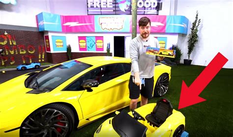 Everyone Gets A Toy Car In Mrbeast Mschfs Just Launched Lamborghini