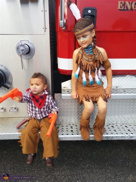 Cowboys and Indians Kids Halloween Costume - Photo 2/2