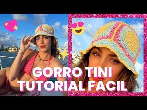 Gorro Tini Parte Tini Model Hat Granny Square Tutorial Facil