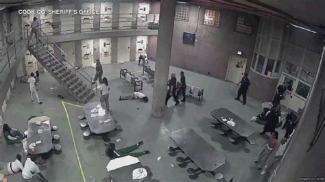 Video Evidence New Charges Against 16 Inmates In Cook County Jail Fracas Abc7 Chicago