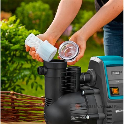 Садовый насос Gardena 5000/5E LCD Comfort купить для полива | Гардена ...
