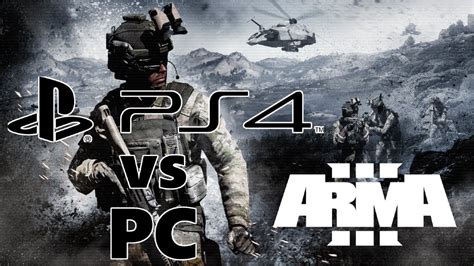 Arma 3: FPS test - PS4 vs PC - YouTube