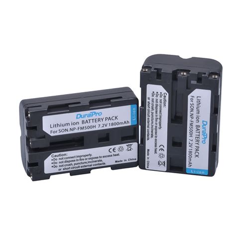 Durapro Np Fm H Np Fm H Bateria Npfm H Camera Battery For Sony