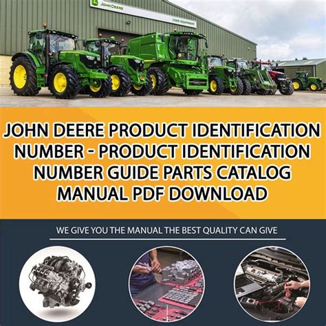 John Deere Product Identification Number Product Identification