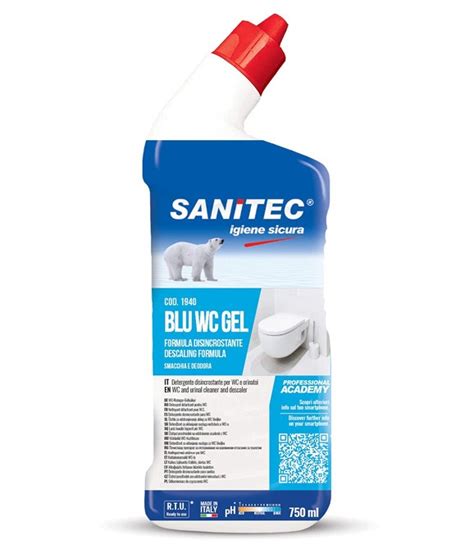 Sanitec Blu Wc Gel Detergente Disincrostante Per Wc Ml