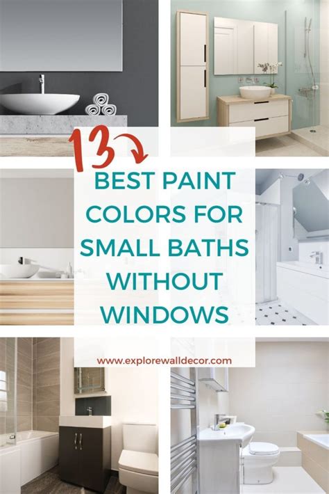 Best Paint Color For Bathroom With No Natural Light Artcomcrea