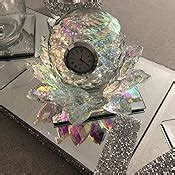 Amazon X CM Hot Melt Crystal AB Epoxy Rhinestone Sheet Banding Bridal Beaded Applique In