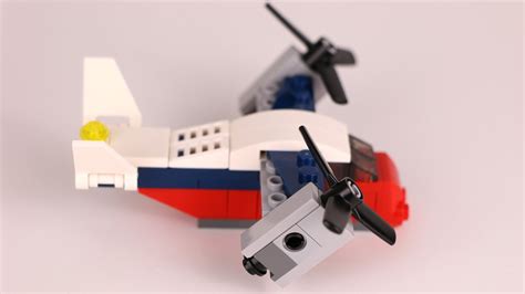 Lego Creator Transport Plane Polybag Review Youtube