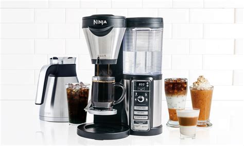 Ninja Coffee Bar Auto Iq One Touch Intelligence Refurbished Groupon