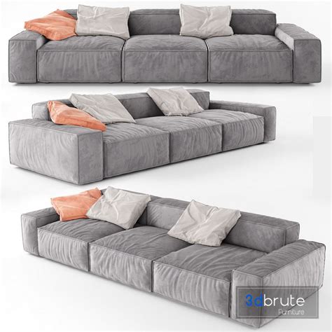 Modern Sofa 05 3d model Buy Download 3dbrute