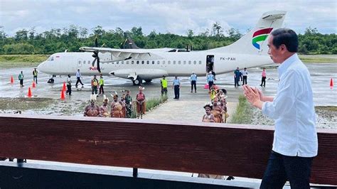 Diresmikan Presiden Jokowi Ini Fakta Fakta Menarik Soal Bandara Ewer