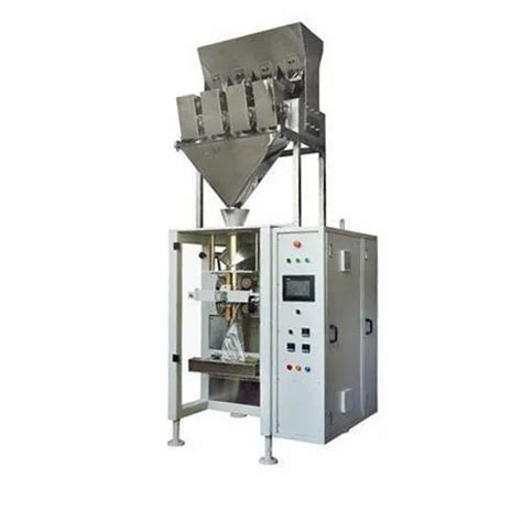 Stainless Steel Auger Weigher Four Head Collar Type Packing Machine