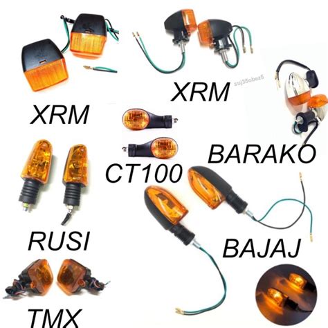 Motorcycle Signal Light Big And Small For Xrm Tmx Bajaj Ct Rusi