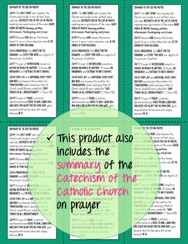 Catholic Prayer Bookmarks by ELA Teacher Toolbox | TpT