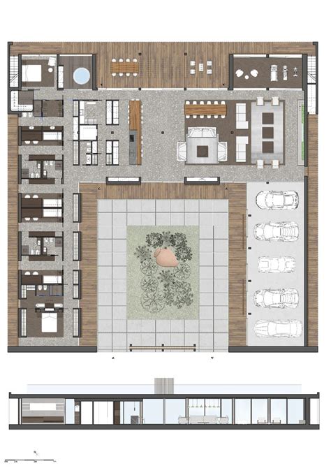 Una Villa Tra Gli Ulivi Picture Gallery Courtyard House Plans