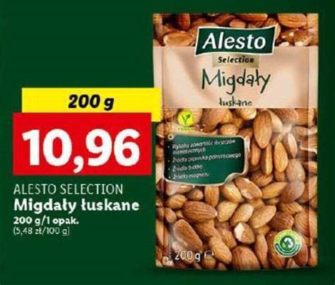 Promocja Alesto Selection Migda Y Uskane G W Lidl