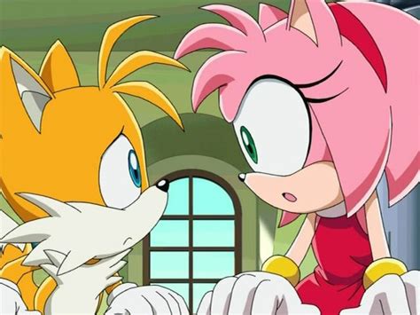 Amy And Tails Sonic X Sonic Tails Sonic The Hedgehog Sonic Art