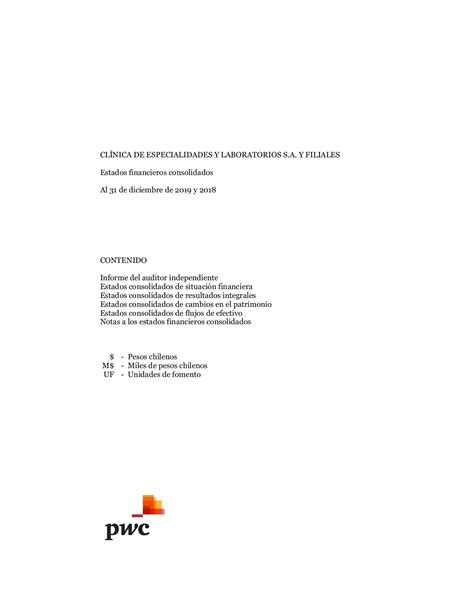 EEFF Consolidados CELL S A y filiales 2019 pablo burchard Página 1